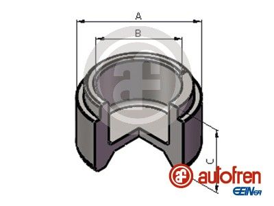 AUTOFREN SEINSA Поршень, корпус скобы тормоза D025519